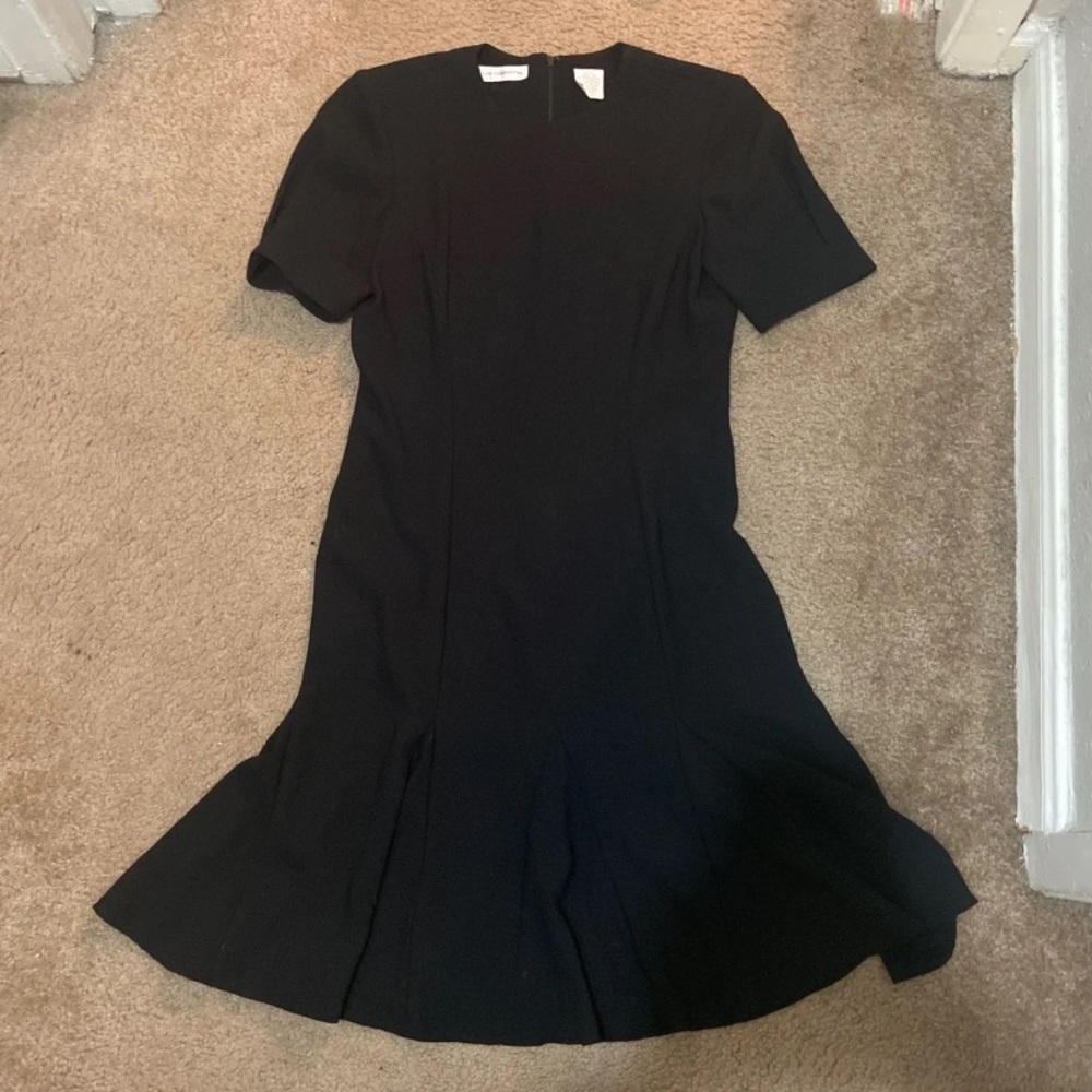🆕Liz Claiborne black pleated dress